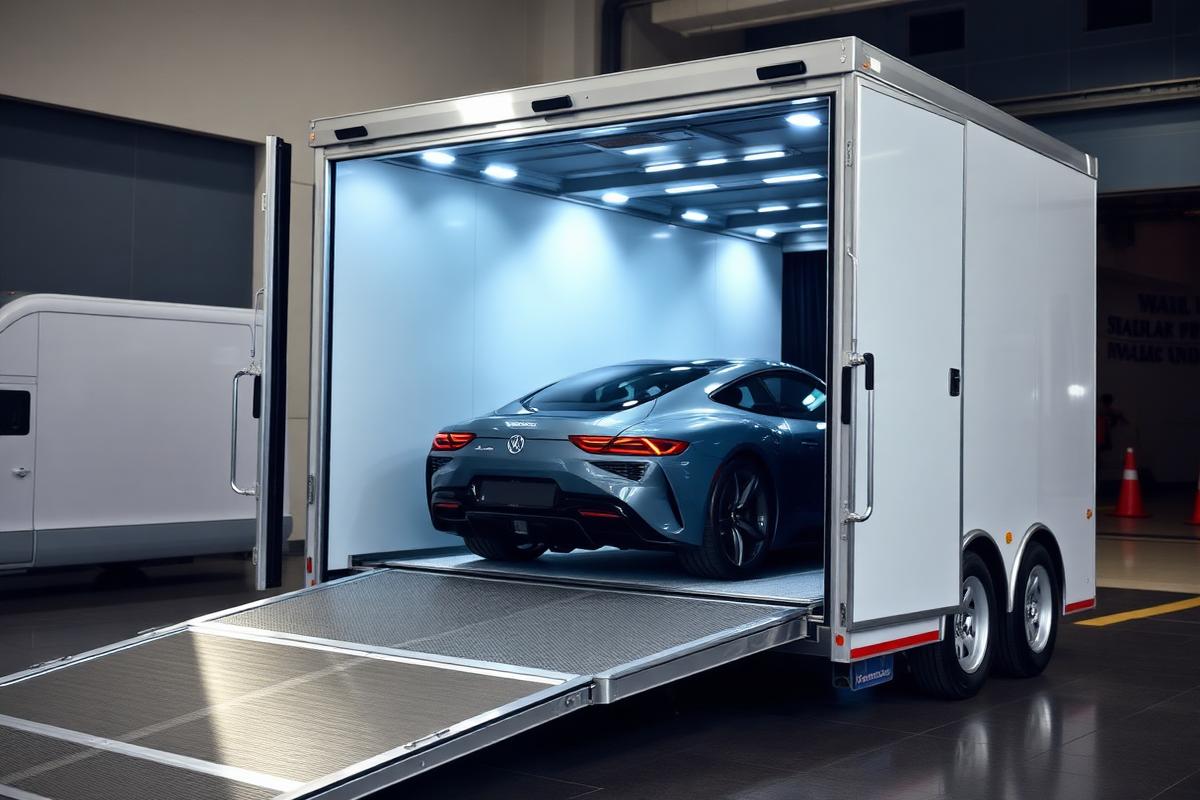 Enclosed Auto Transport — Sharonvico Co.